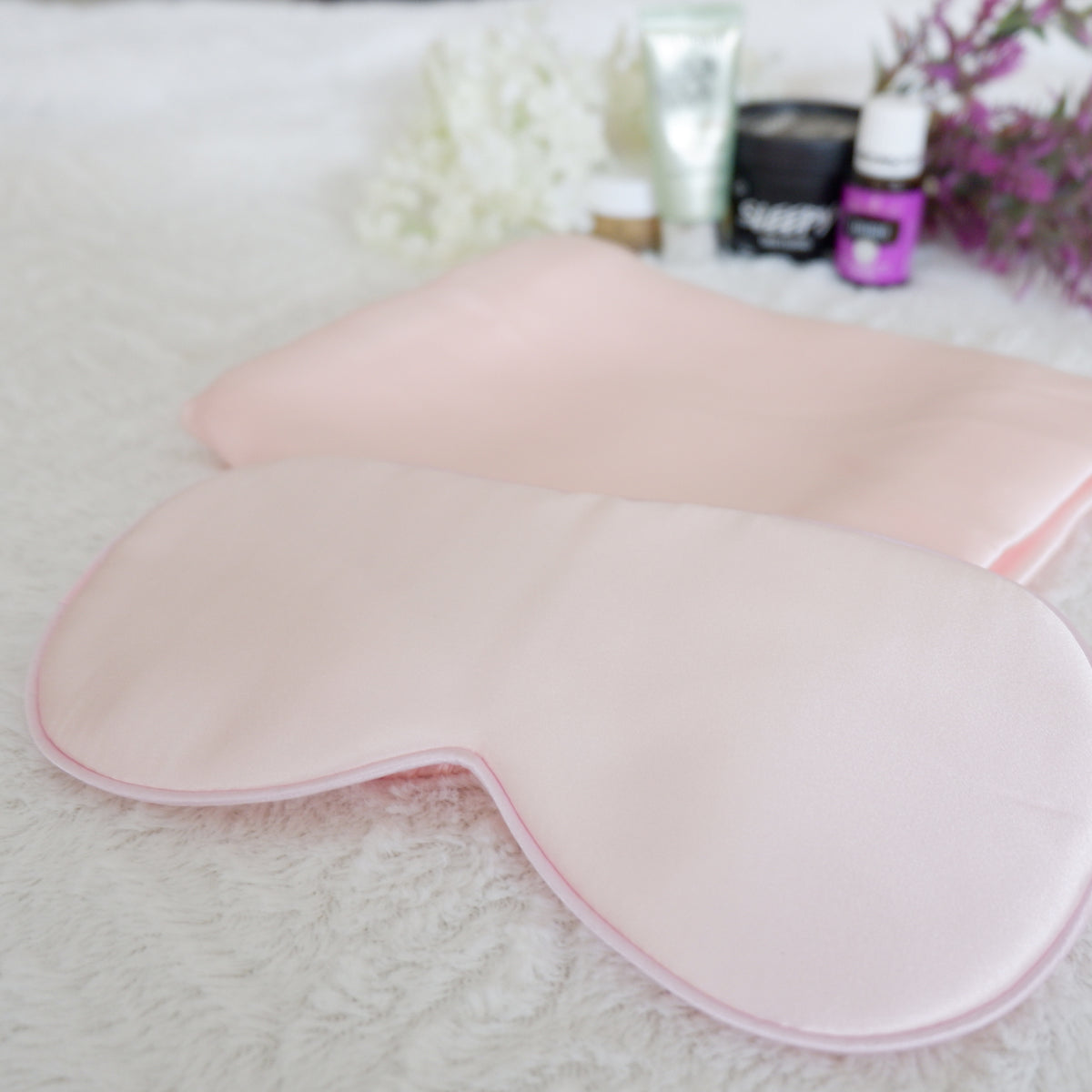 Silk Pillowcase and Eye Mask Lisse MNL